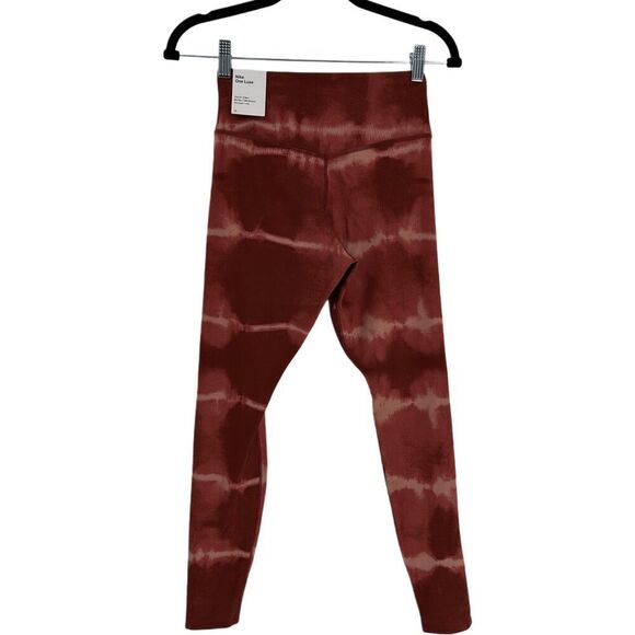 Nike Dri-Fit One Luxe Mid-Rise Oxen Brown Maroon Leggings NWT Small - Picture 6 of 15